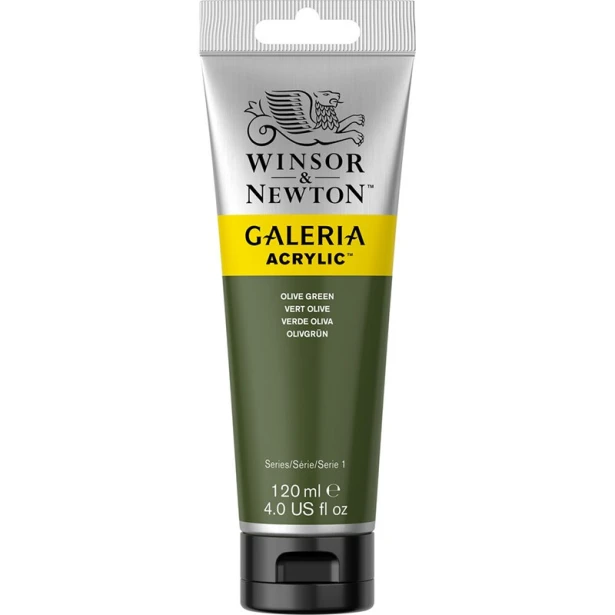 447 Olive green, farba akrylowa serii Galeria, tuba 120ml