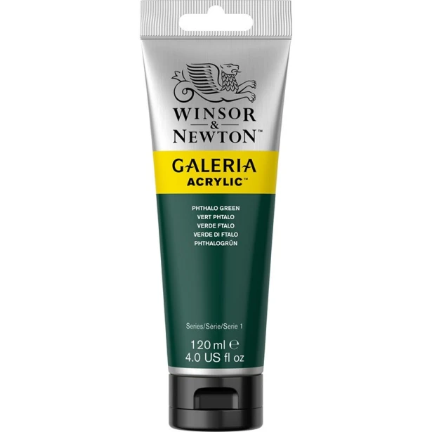 522 Phthalo green, farba akrylowa serii Galeria, tuba 120ml