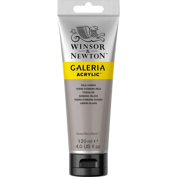 438 Pale umber, farba akrylowa serii Galeria, tuba 120ml