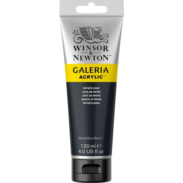 465 Paynes gray, farba akrylowa serii Galeria, tuba 120ml