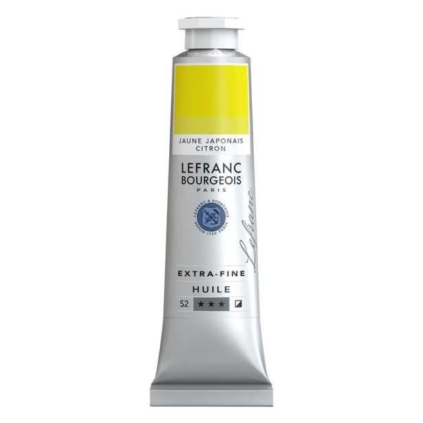 171 Japanese yellow lemon, artystyczna farba olejna Lefranc 40ml