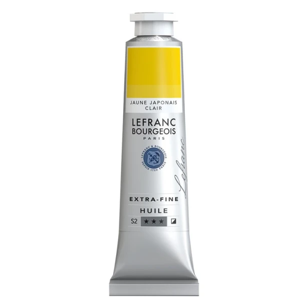 183 Japanese yellow light, artystyczna farba olejna Lefranc 40 ml