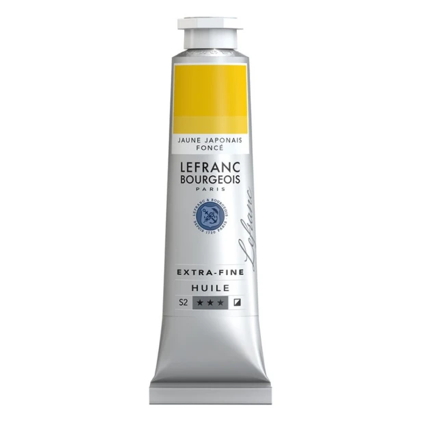 184 Japanese yellow deep, artystyczna farba olejna Lefranc 40ml