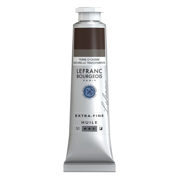 765 Transp. Raw Umber, artystyczna farba olejna Lefranc 40ml