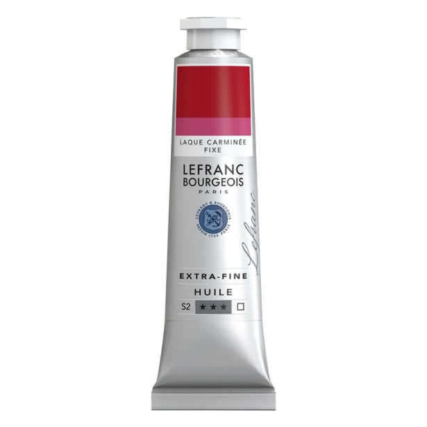343 Carmine lake, artystyczna farba olejna Lefranc 40 ml