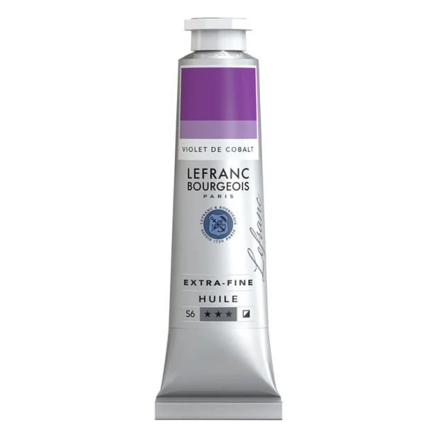 606 Cobalt violet, artystyczna farba olejna Lefranc 40 ml