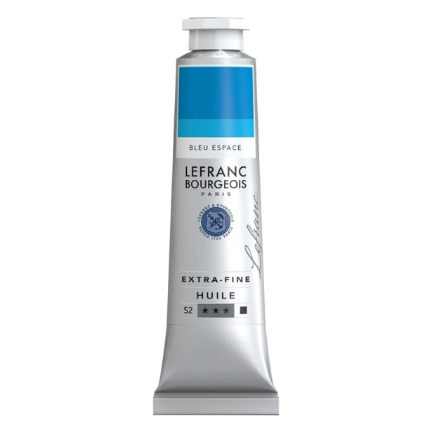 033 Space blue, artystyczna farba olejna Lefranc 40ml