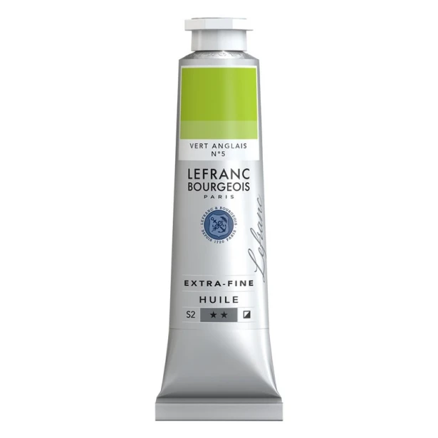 509 Chrome green nr 5, artystyczna farba olejna Lefranc 40ml