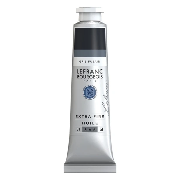 805 Charcoal Grey, artystyczna farba olejna Lefranc 40ml