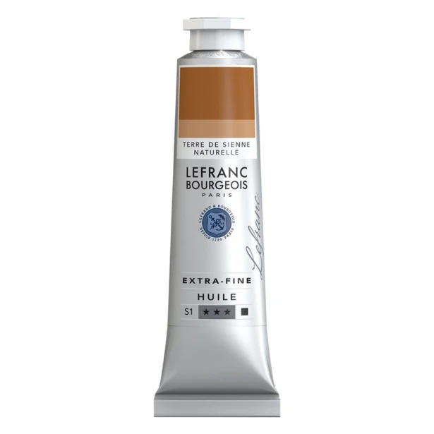 482 Raw sienna, artystyczna farba olejna Lefranc 40 ml