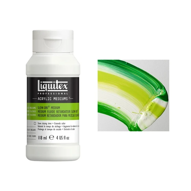 Slow-dri blending medium, Liquitex 118ml