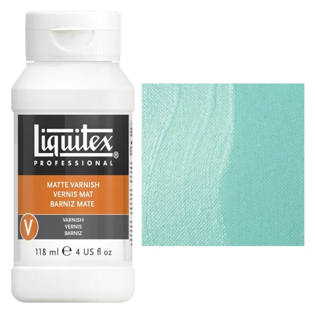 Werniks matowy do farb akrylowych, Liquitex 118ml