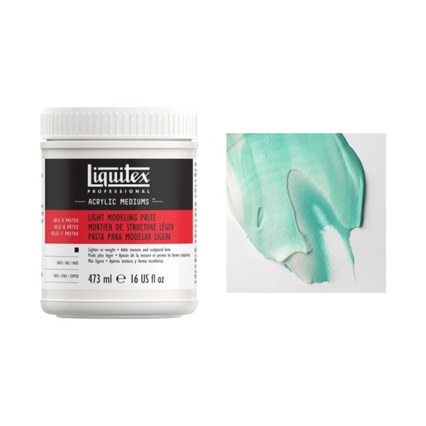 Light modeling paste, Liquitex 473ml