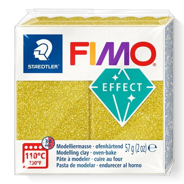 112 Błyszczący - złoty, Fimo effect 56g