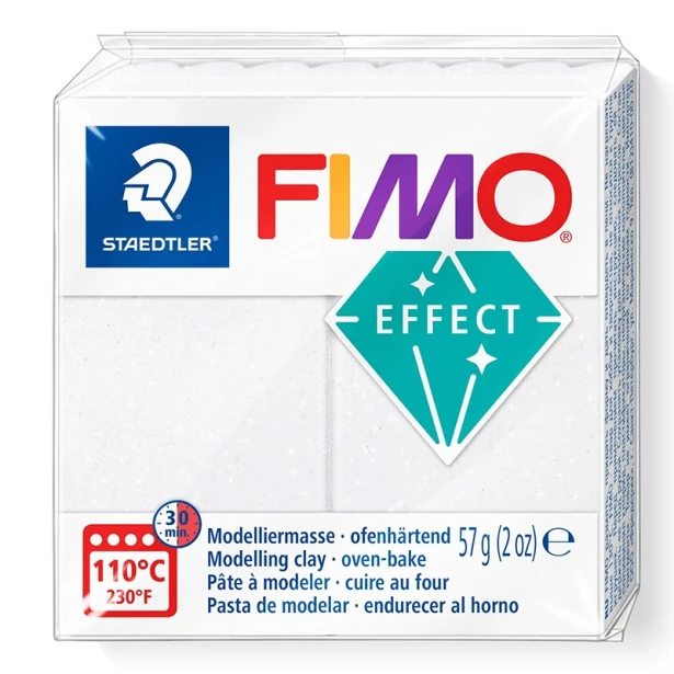 002 Galaxy - biały, Fimo effect 56g