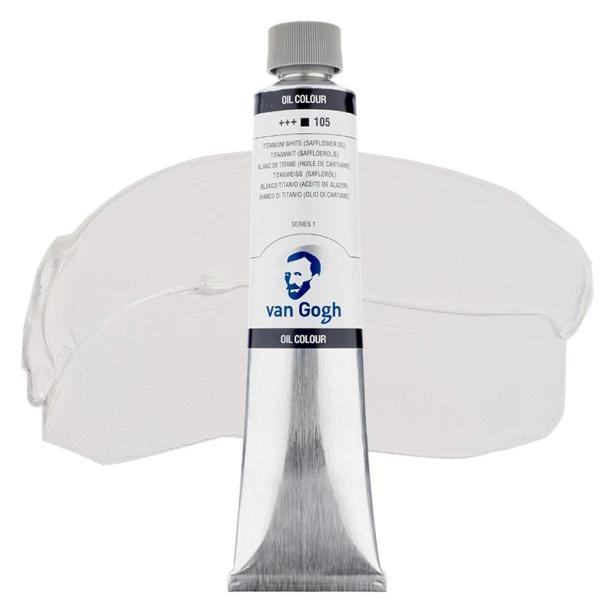 105 S1 Titanium white, farba olejna Van Gogh 200 ml