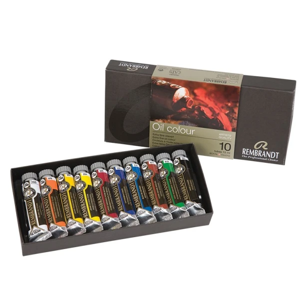 Farby olejne Talens Rembrandt,  10 x 15ml