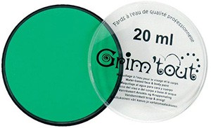 Green, farba do twarzy Grim Tout, 20ml