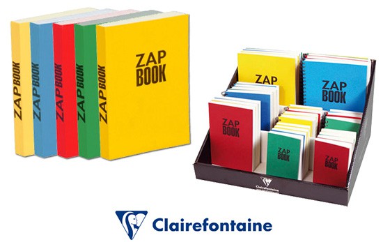 Szkicownik ZAP BOOK A6, Clairefontaine, 160 ark. 80g