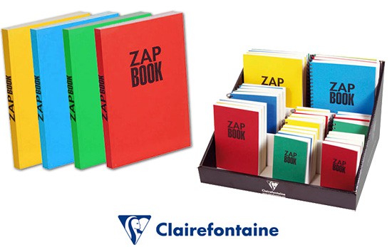 Szkicownik ZAP BOOK A5, Clairefontaine, 160 ark. 80g