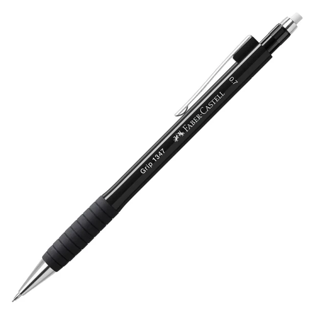 Ołówek automatyczny Faber-Castell GRIP 1347, czarny 0.7mm
