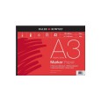 Daler-Rowney Series A, blok do markerów i pisaków A3, 50ark. 70g