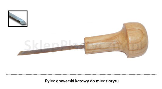 612, rylec grawerski kątowy, 90°