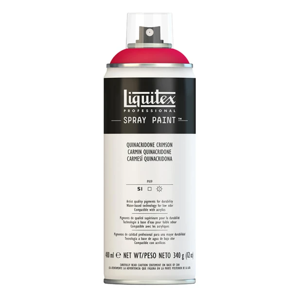 0110 Quinacridone crimson, farba w spray'u Liquitex, 400ml