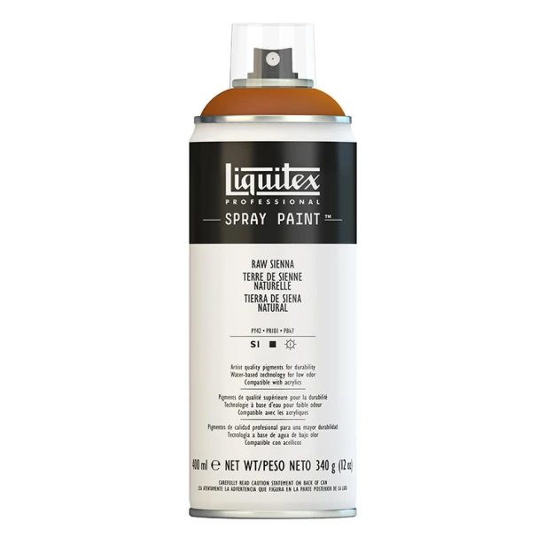 0330 Raw sienna, farba w spray'u Liquitex, 400ml
