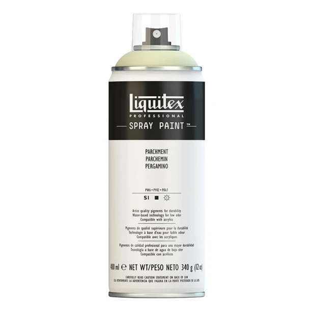 0436 Parchment, farba w spray'u Liquitex, 400ml