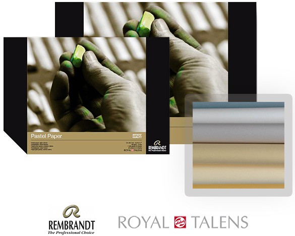 Blok do pasteli LIGHT Rembrandt, Talens, 30 ark. 160g, A3