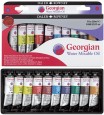 Farby olejne Georgian Water Mixable, Daler-Rowney, 10x20ml