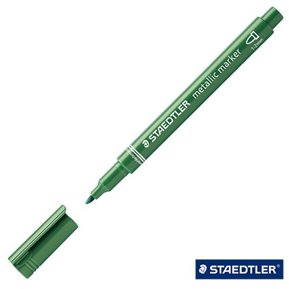 Green, pisak Metallic Marker, Staedtler
