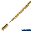 Gold, pisak Metallic Marker, Staedtler