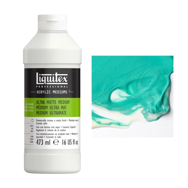 Medium ultra matowe, Liquitex 473ml