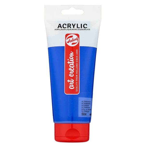 504 Ultramarine, farba akrylowa ArtCreation, 200ml