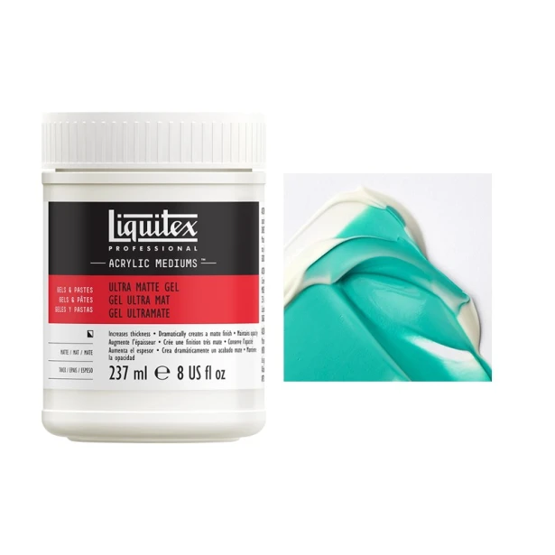 Ultra matte gel, ultramatowe medium w żelu, Liquitex, 237ml