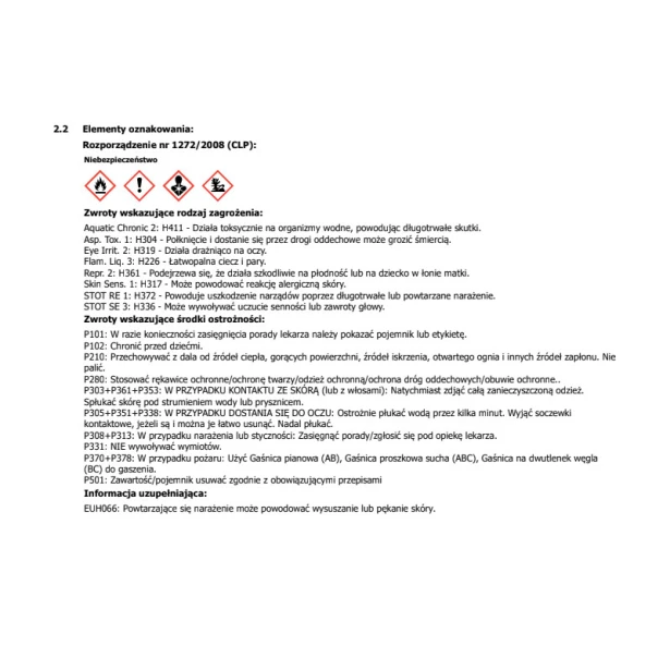 Sykatywa ciemna, Renesans, 100ml