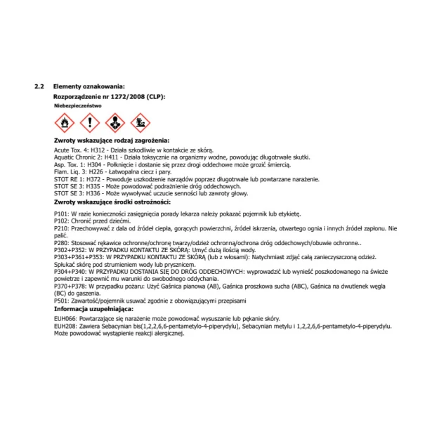Werniks retuszerski, Renesans, 500 ml