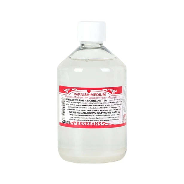 Werniks damarowy satynowy, Renesans, 500ml