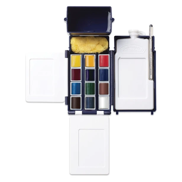 Farby akwarelowe Cotman Field Box, 12 kol.