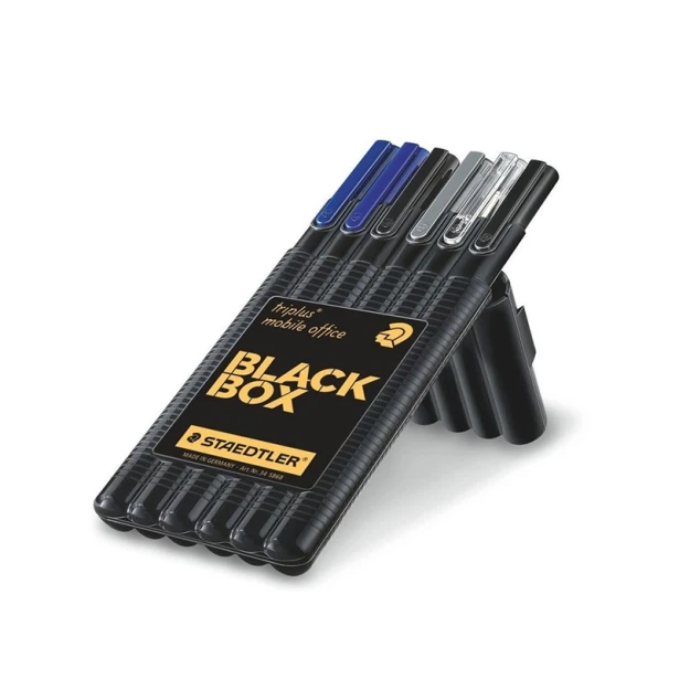 Triplus mobile office Black Box, zestaw piśmienniczy Staedtler 6