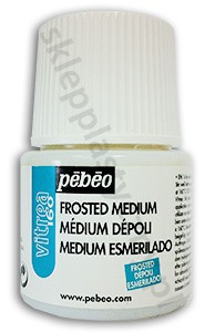 Frosted medium, efekt oszronienia Vitrea 160, Pebeo, 45ml