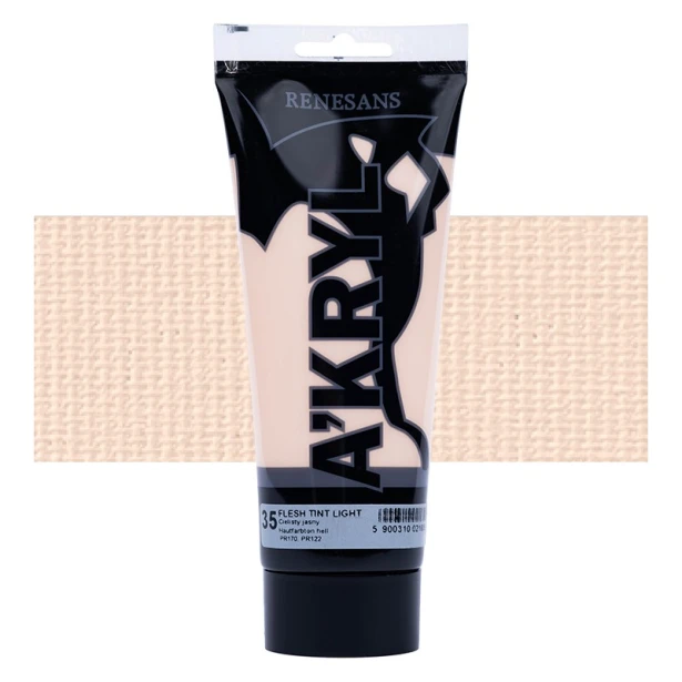 35 Cielisty jasny, farba akrylowa A'kryl Renesans 200ml