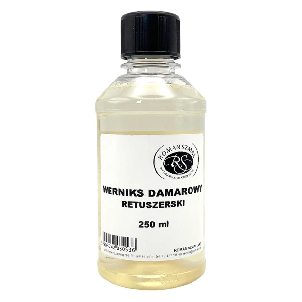 Werniks damarowy retuszerski, 250 ml