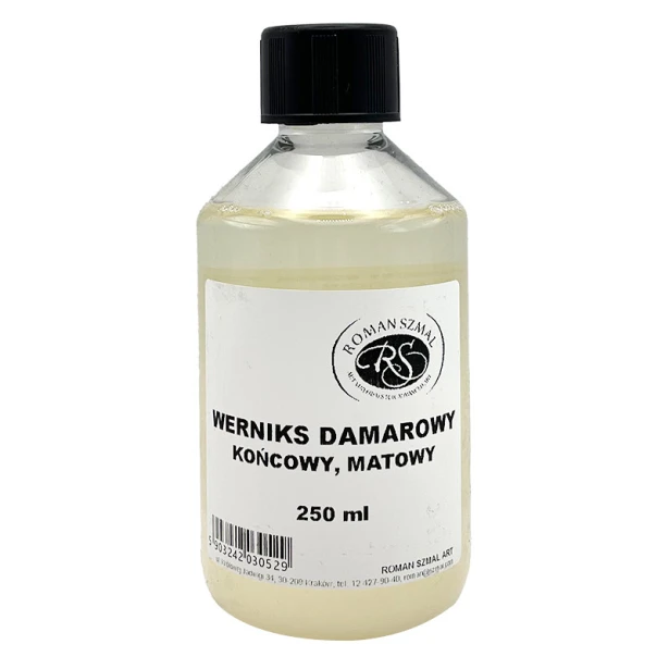 Werniks damarowy końcowy - matowy, 250 ml