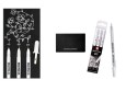 Mix Set Gelly Roll + Crok' Book Black 11 x 17 cm