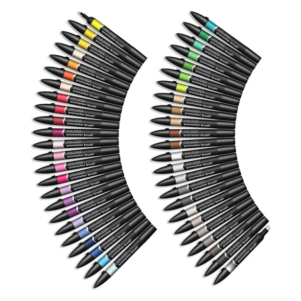 Essential Collection, zestaw Brushmarker 48 kol.