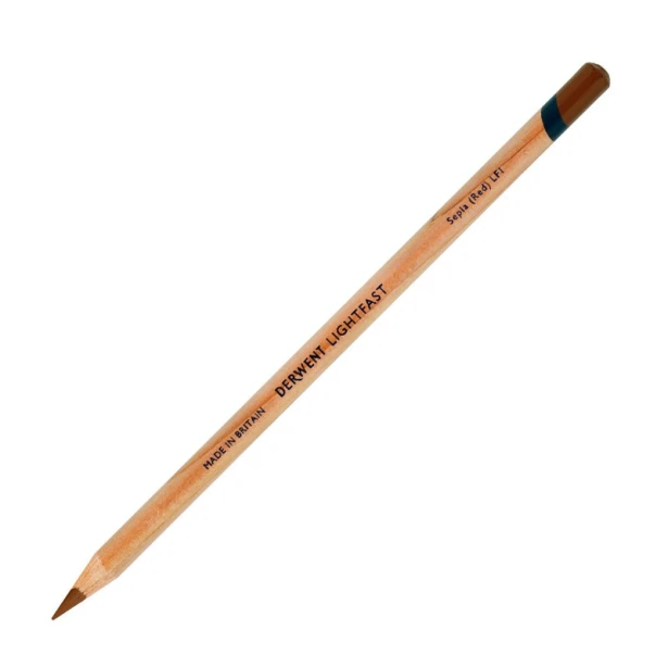 Van dyke brown, kredka Derwent Lightfast