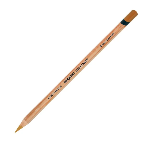 Brown ochre, kredka Derwent Lightfast
